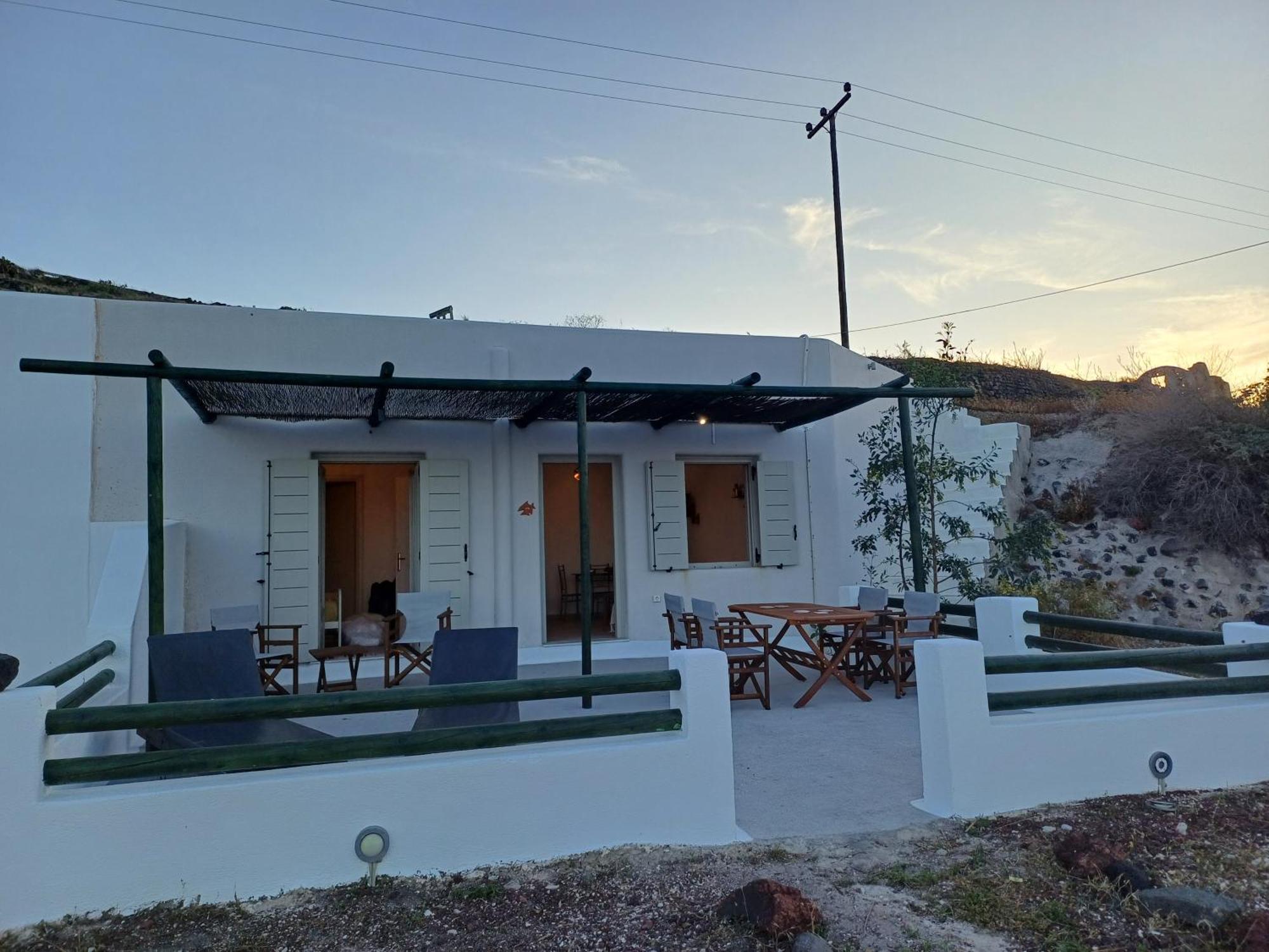 Vila 'Irene' Cycladic House With Sunrise And Sea View! Foinikiá Exteriér fotografie